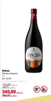 Status Flameco Sangria