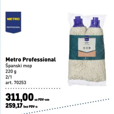 Metro Professional Španski mop