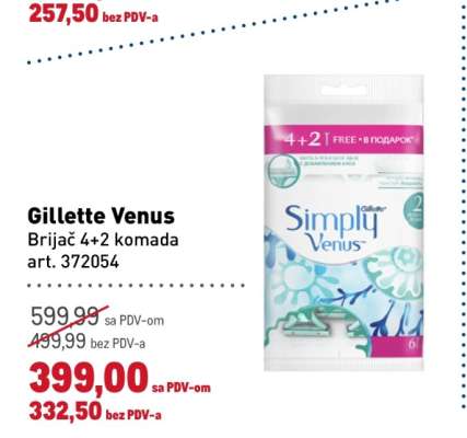 Gillette Venus