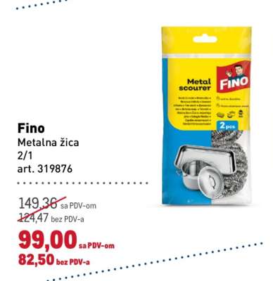 Fino Metalna žica 2/1