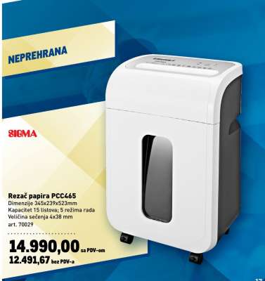 Rezač papira PCC465