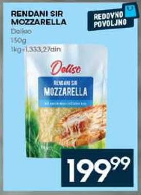 RENDANI SIR MOZZARELLA