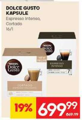 DOLCE GUSTO KAPSULE