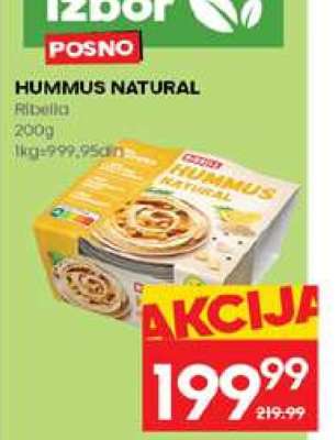 HUMMUS NATURAL