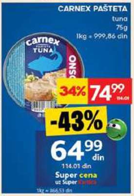 CARNEX PAŠTETA