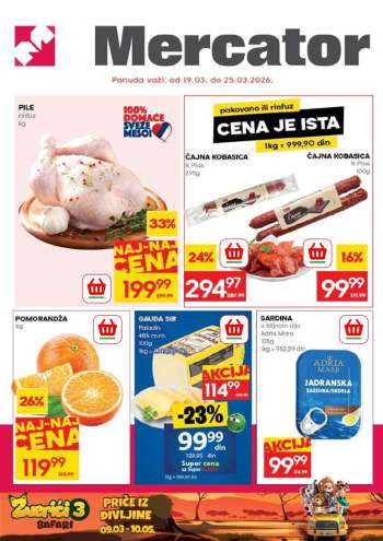 Mercator Centar katalog - 19.03.2026 - 25.03.2026.