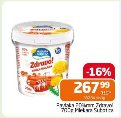 Pavlaka 20%mm Zdravo!