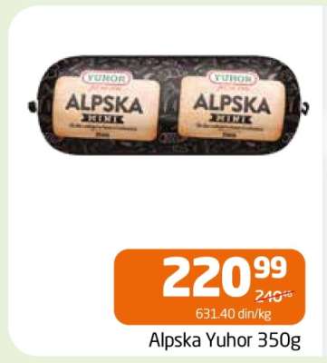 Alpska Yuhor 350g