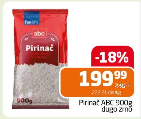 Pirinač ABC 900g dugo zrno