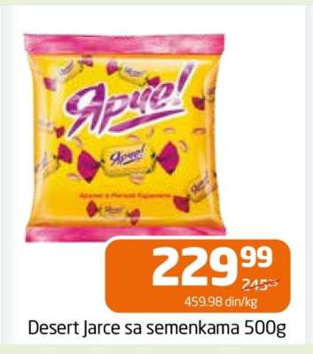 Desert Jarce sa semenkama 500g