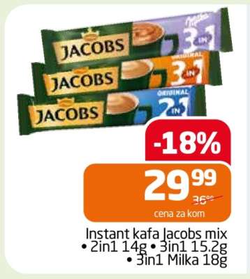 Instant kafa Jacobs mix