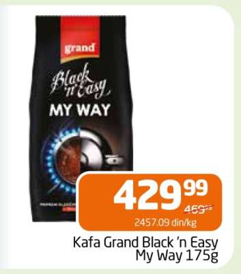 Kafa Grand Black ‘n Easy My Way 175g