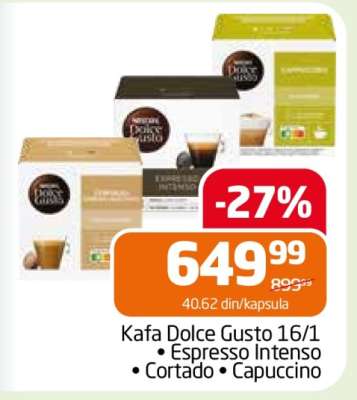 Kafa Dolce Gusto 16/1