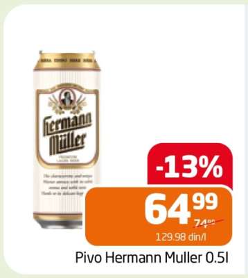 Pivo Hermann Muller 0.5l
