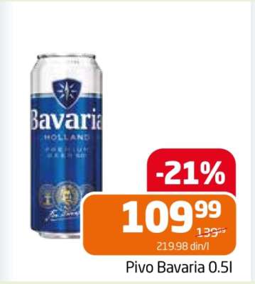 Pivo Bavaria 0.5l