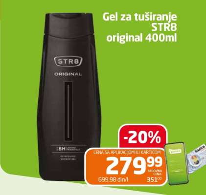 Gel za tuširanje STR8 original 400ml