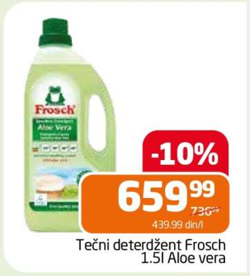 Tečni deterdžent Frosch 1.5l Aloe vera