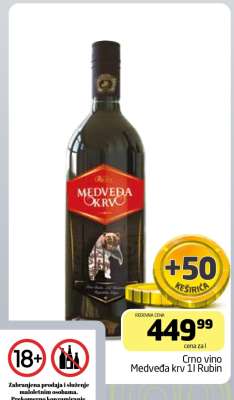 Medveđa krv 1l Rubin