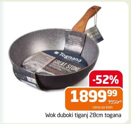 Wok duboki tiganj 28cm tognana
