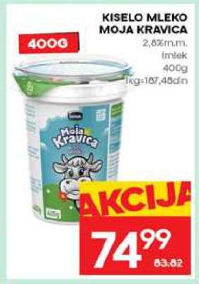 Kiselo mleko Moja kravica