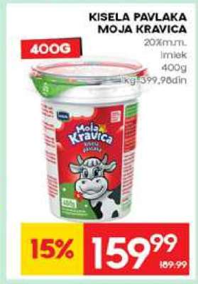 Kisela pavlaka Moja kravica