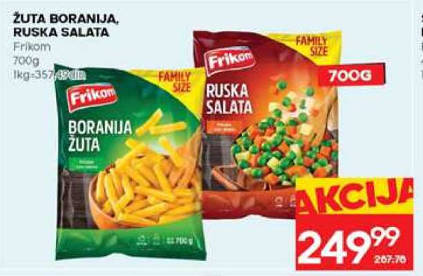 ŽUTA BORANIJA, RUSKA SALATA