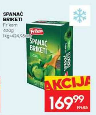 SPANAĆ BRIKETI