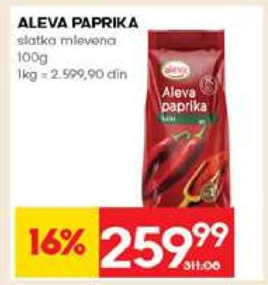 ALEVA PAPRIKA