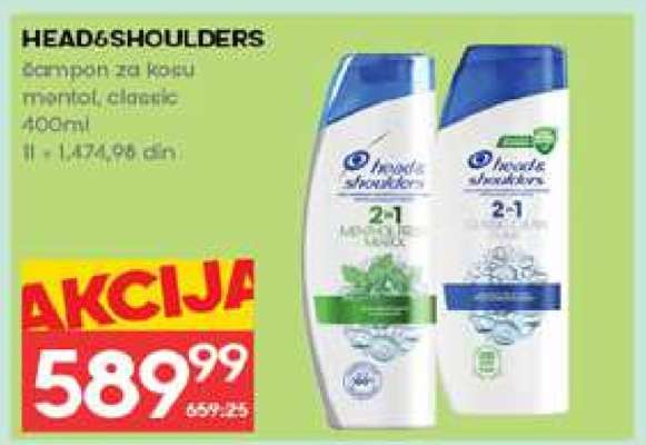 HEAD & SHOULDERS