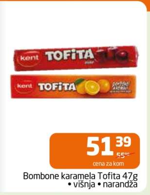 Bombone karamela Tofita 47g