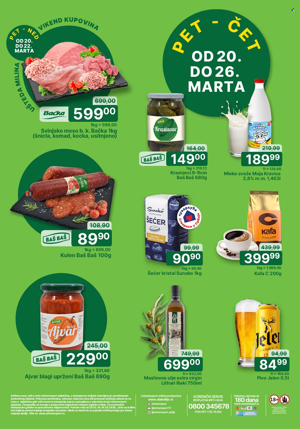 Univerexport katalog - 20.03.2026 - 26.03.2026. Stranica 1