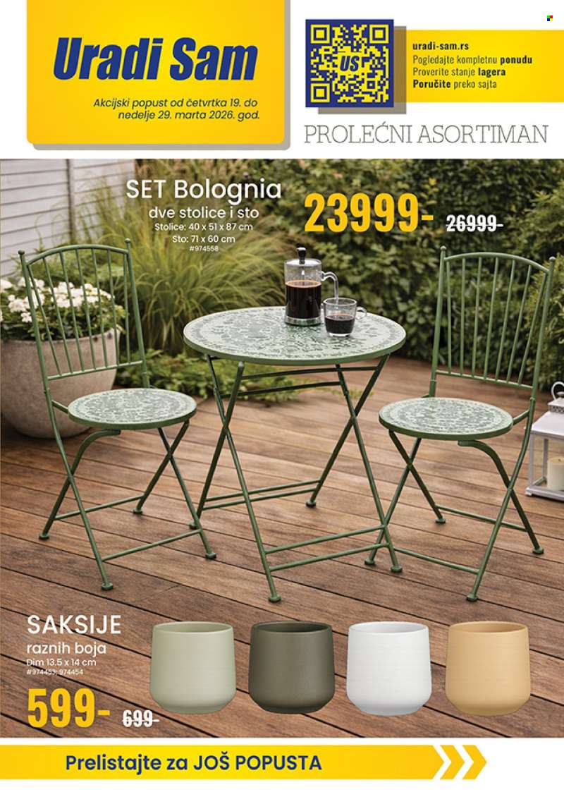 Uradi Sam katalog - 19.03.2026 - 29.03.2026.