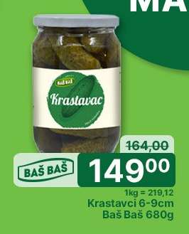 Krastavci 6-9cm