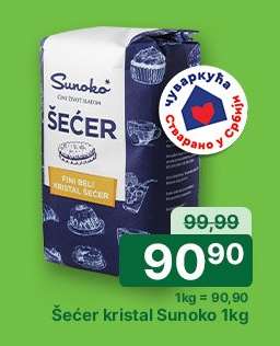 Šecer kristal Sunoko 1kg