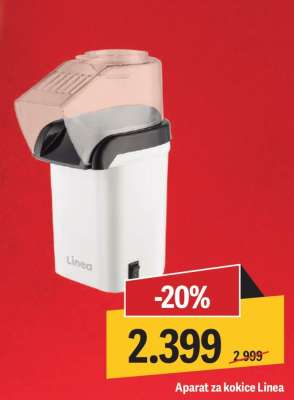 Aparat za kokice Linea