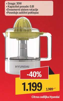 Citrus cediljka Hyundai