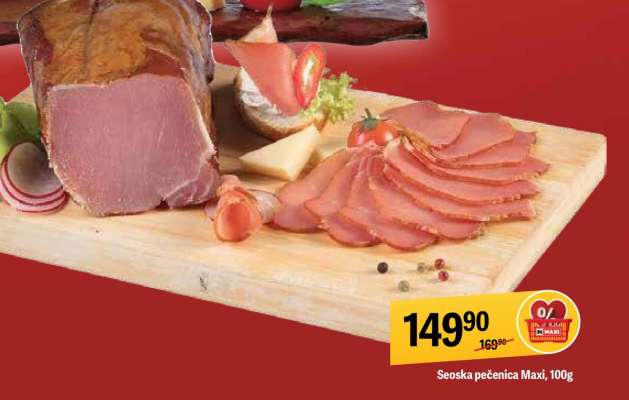 Seoska pečenica Maxi, 100g