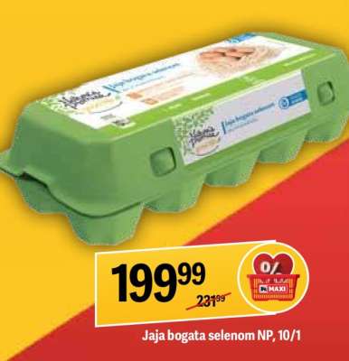 Jaja bogata selenom NP 10/1