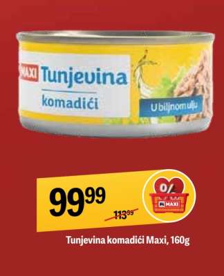Tunjevina komadići Maxi 160g