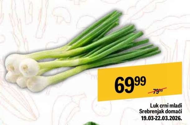 Luk crni mladi Srebrenjak domaći