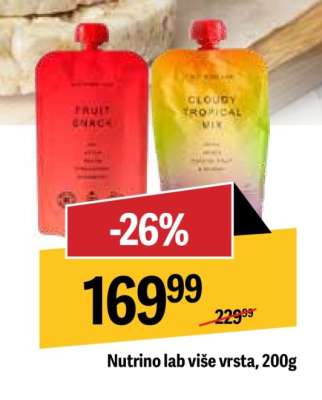 Nutrino lab više vrsta 200g