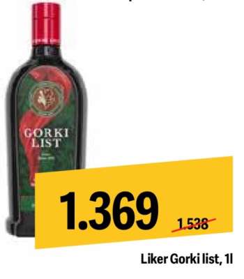 Liker Gorki list 1l