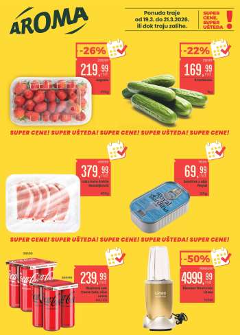 Aroma Market katalog - 19.03.2026 - 21.03.2026.