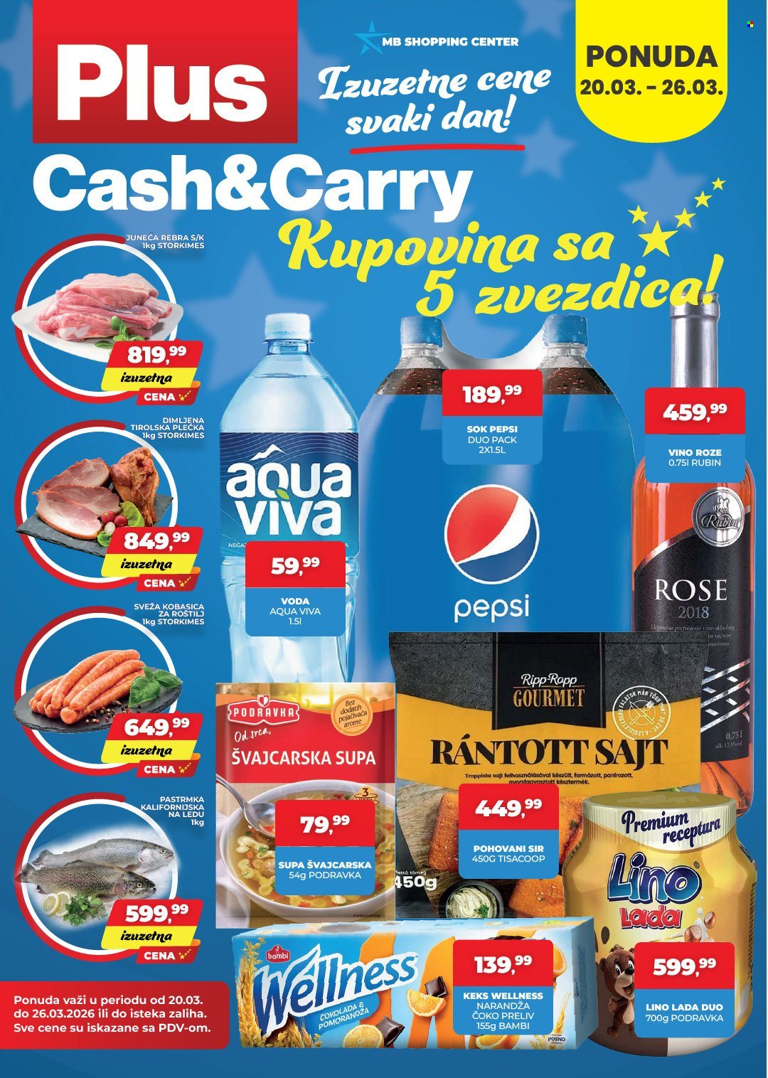 Plus Cash & Carry katalog - 20.03.2026 - 26.03.2026. Stranica 1