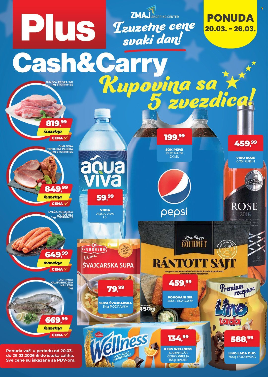 Plus Cash & Carry katalog - 20.03.2026 - 26.03.2026. Stranica 1