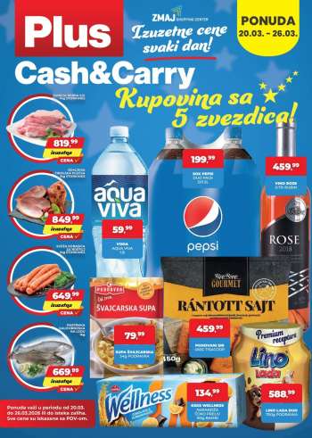 Plus Cash & Carry katalog - 20.03.2026 - 26.03.2026.