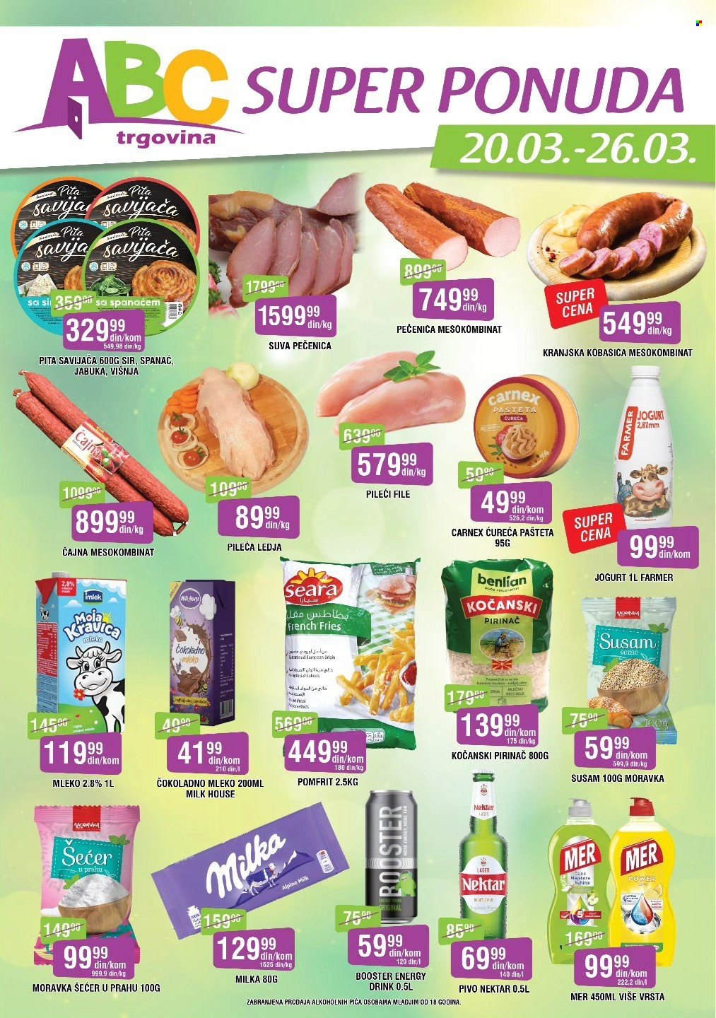 ABC Trgovina katalog - 20.03.2026 - 26.03.2026. Stranica 1