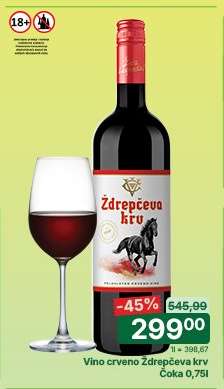 Vino crveno ždrepčeva krv