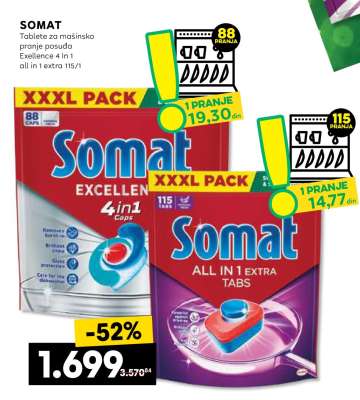 Somat Excellence 4 in 1 all in 1 extra 115/1