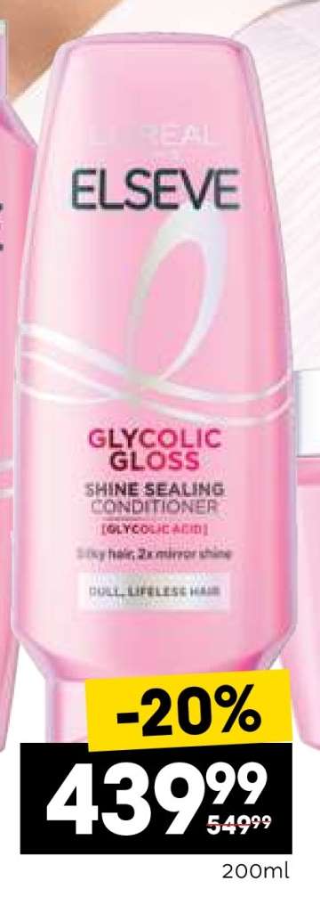 ELSEVE GLYCOLIC GLOSS SHINE SEALING CONDITIONER